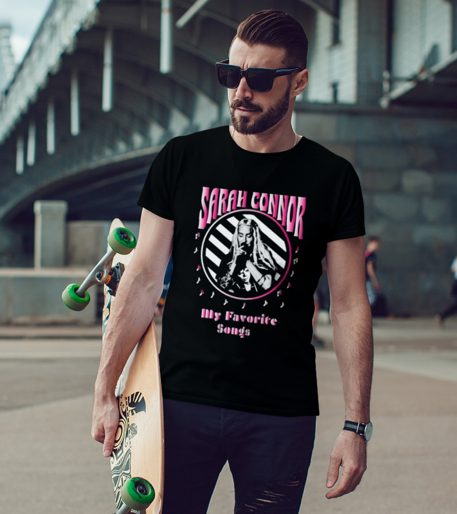 Sarah Connor My Favorite Songs Retro Music T-Shirt