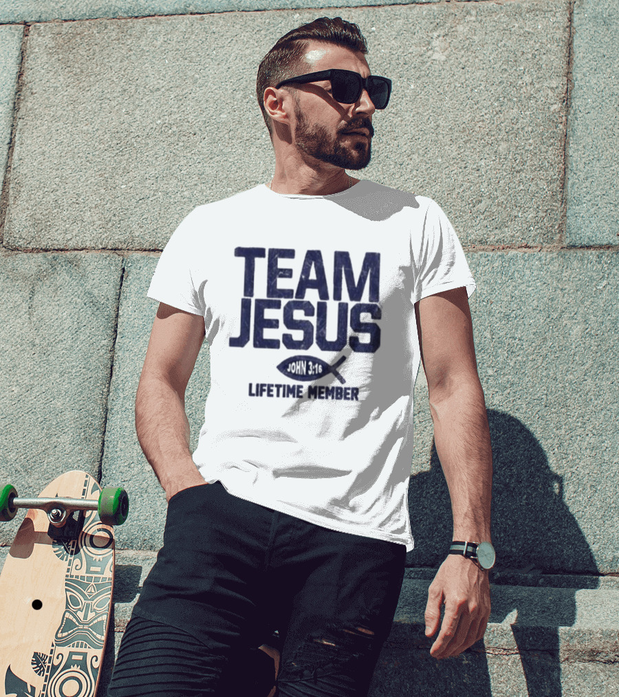 Team Jesus John 14:6 Lifetime Member T-Shirt