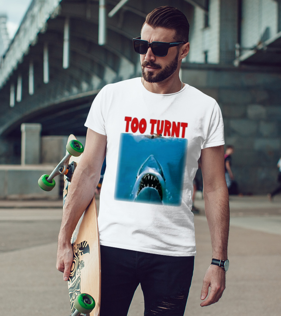 Too Turnt Shark Week T-Shirt