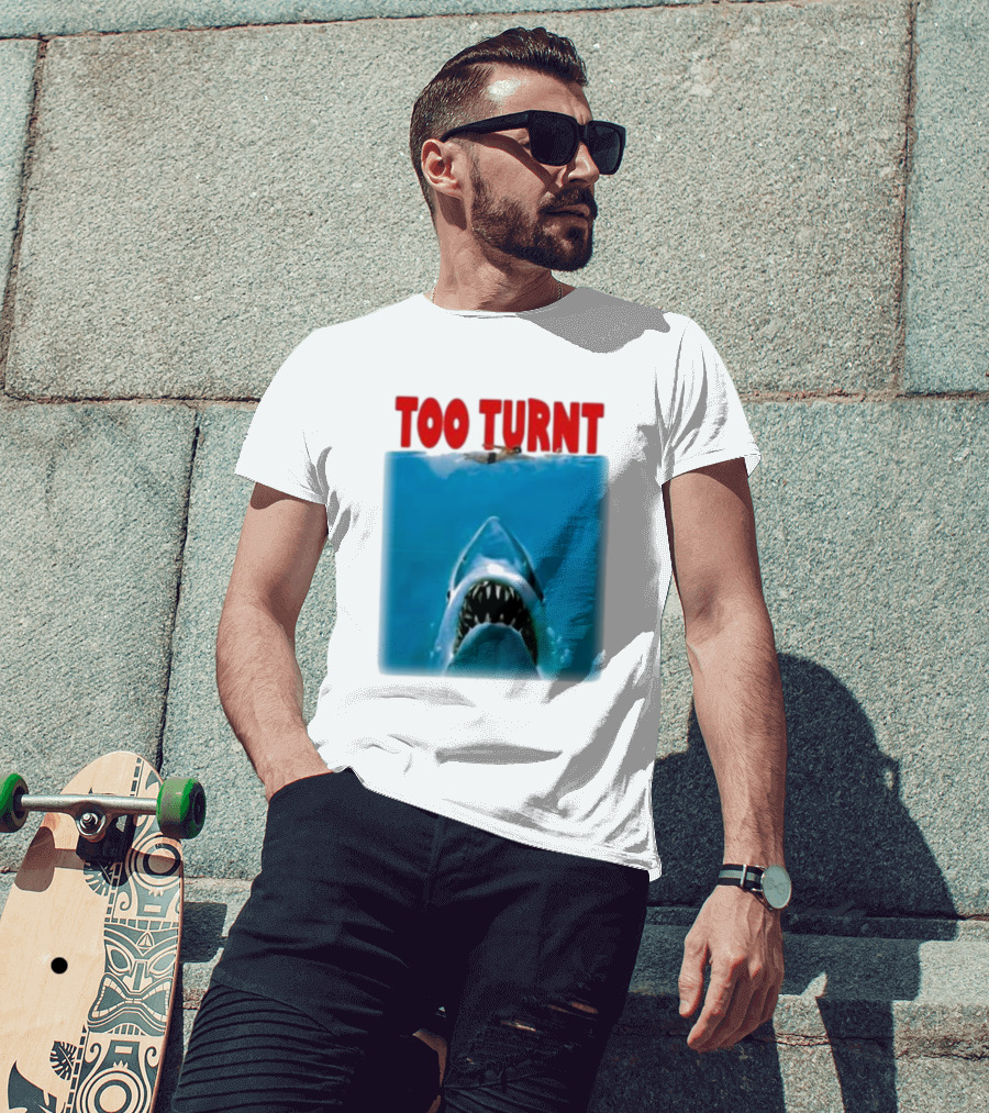 Too Turnt Shark Week T-Shirt