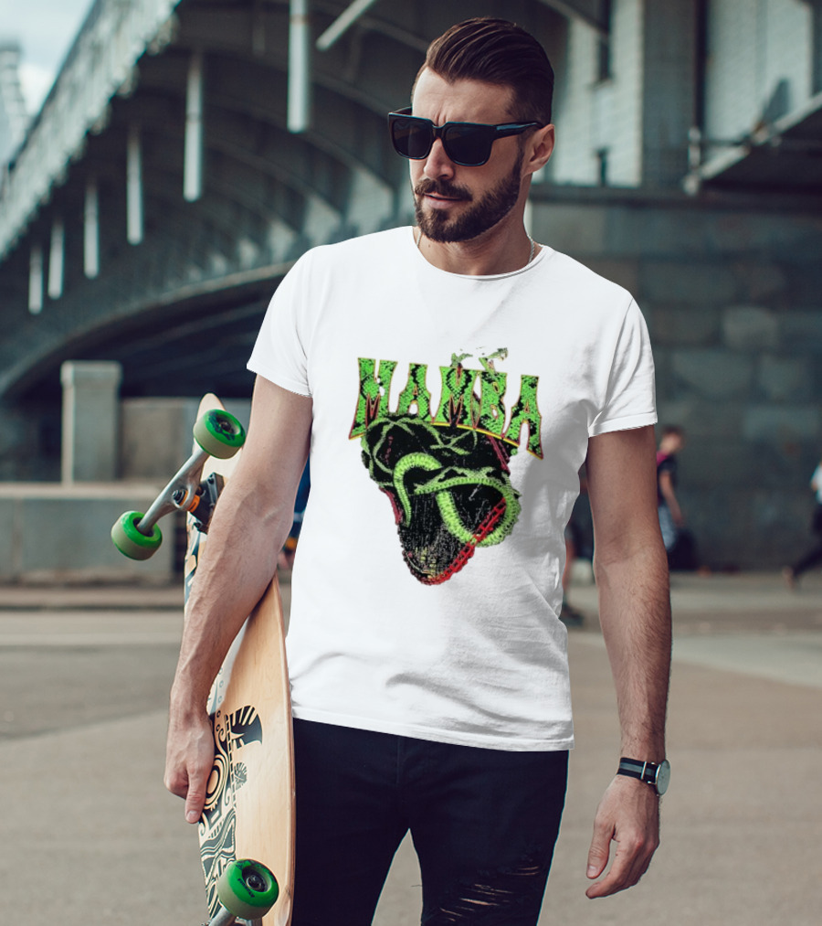 Mamba Made Mobb Snake Roller Tracks T-Shirt