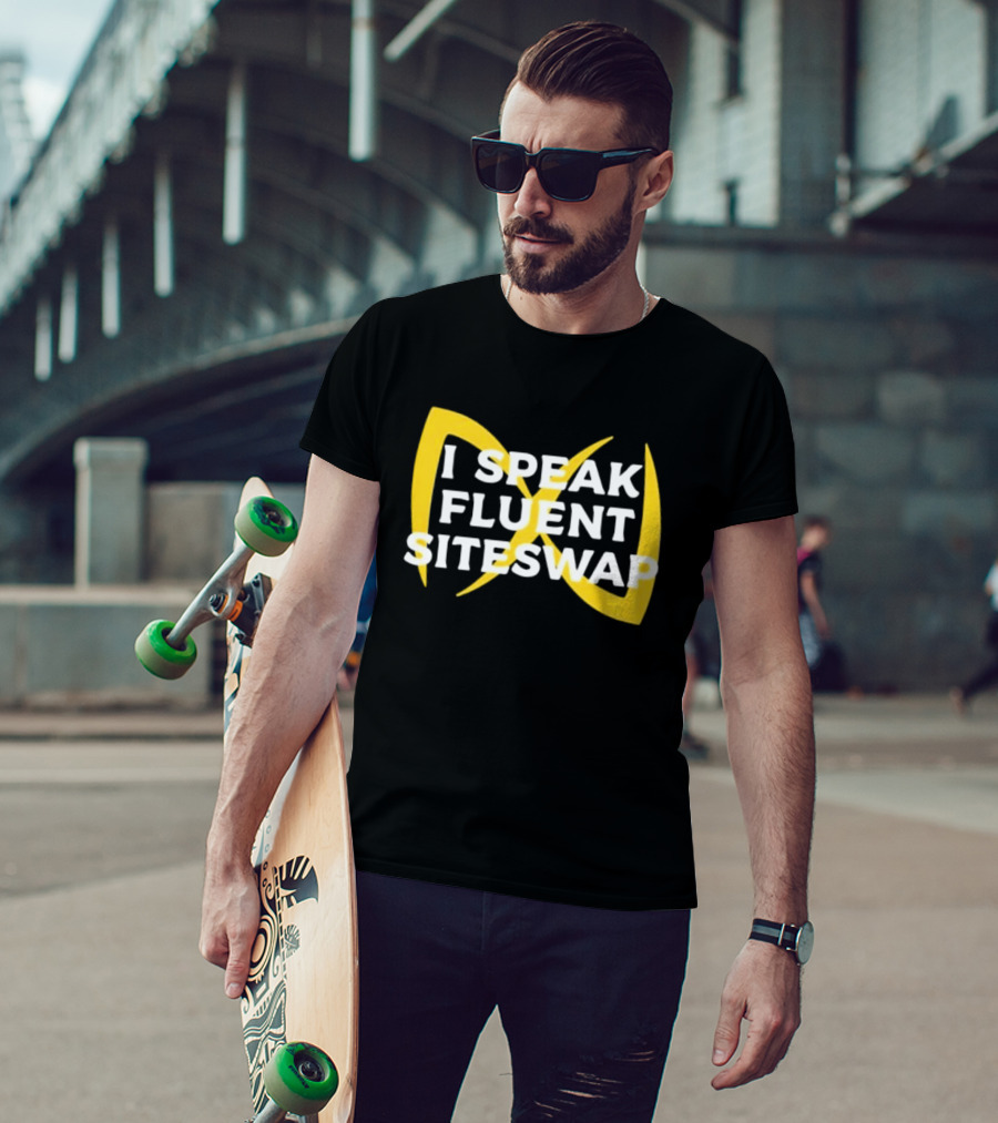 I Speak Fluent Siteswap Diabolo Juggling Pattern Enthusiast T-Shirt