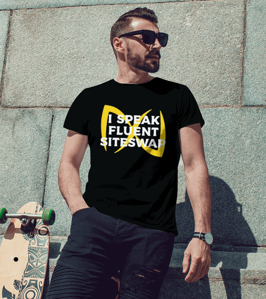 I Speak Fluent Siteswap Diabolo Juggling Pattern Enthusiast T-Shirt