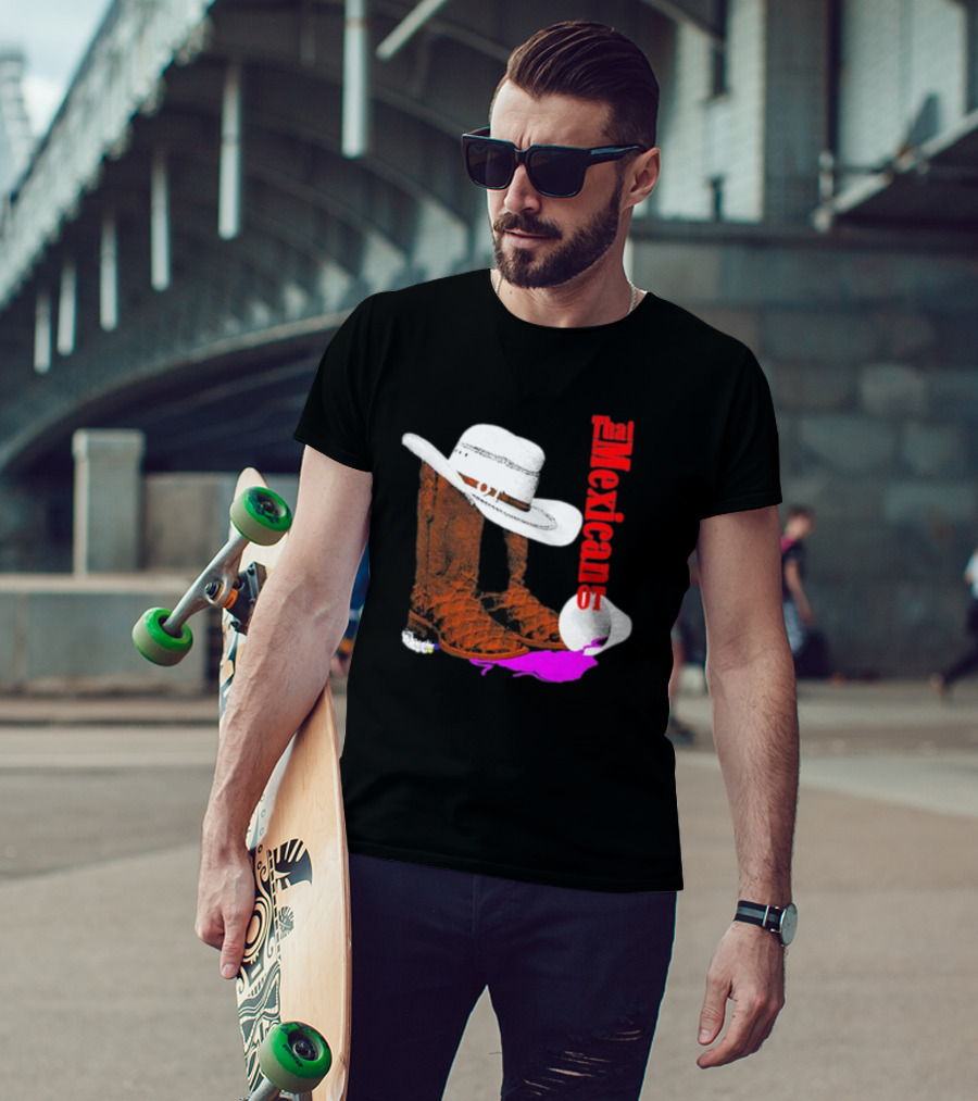 That Mexican Outta Texas Cowboy Hat And Boots T-Shirt