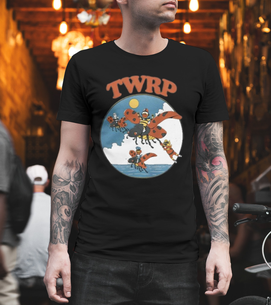 TWRP Band Riding Giant Ladybugs Under The Sun T-Shirt