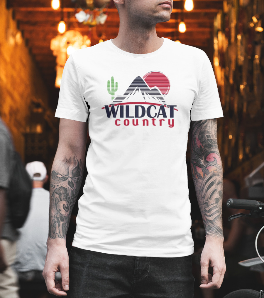 Wildcat Country Desert Sunset Japan T-Shirt