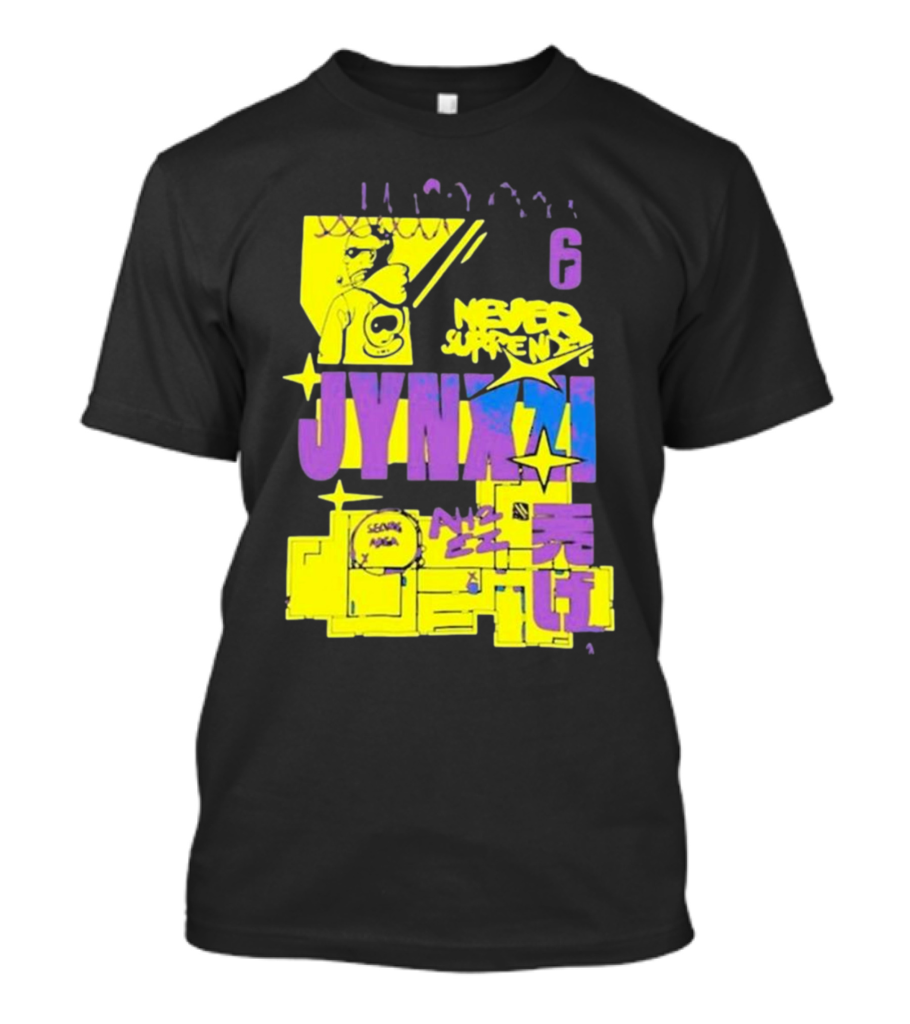Spacestation Gaming Jynkx Never Surrender Ah 2 Ez T-Shirt