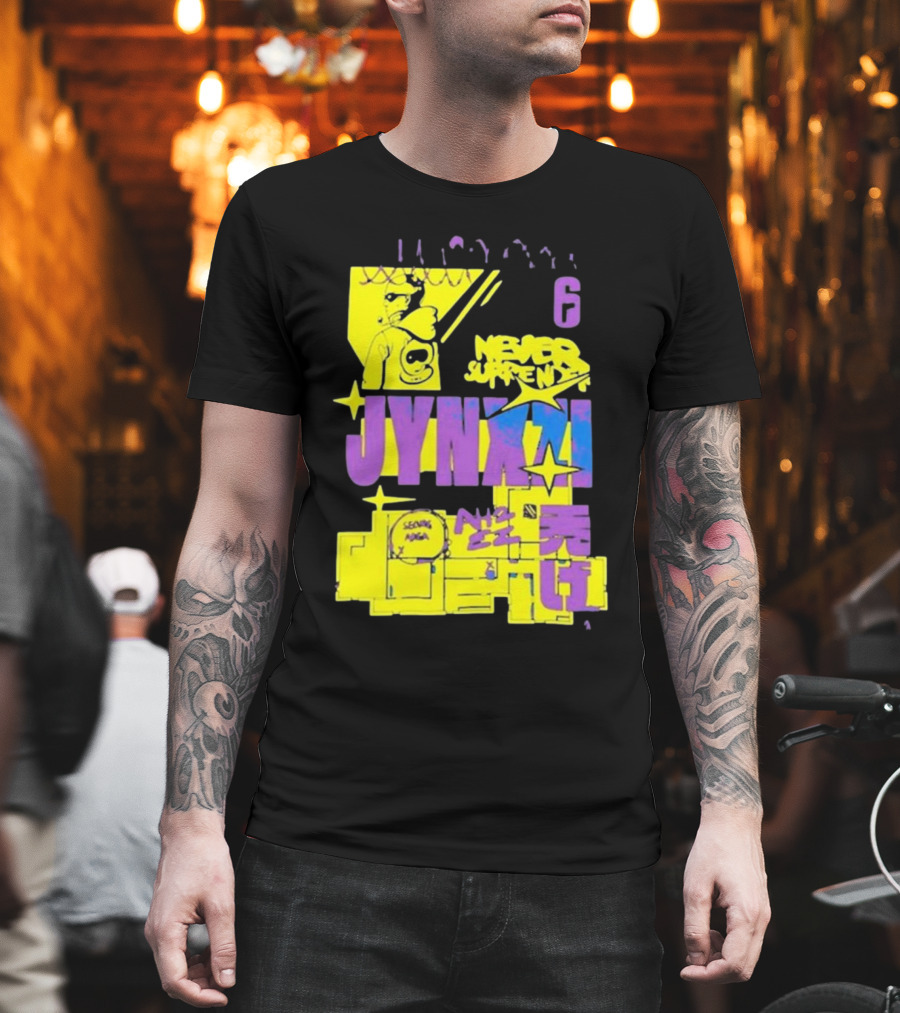 Spacestation Gaming Jynkx Never Surrender Ah 2 Ez T-Shirt