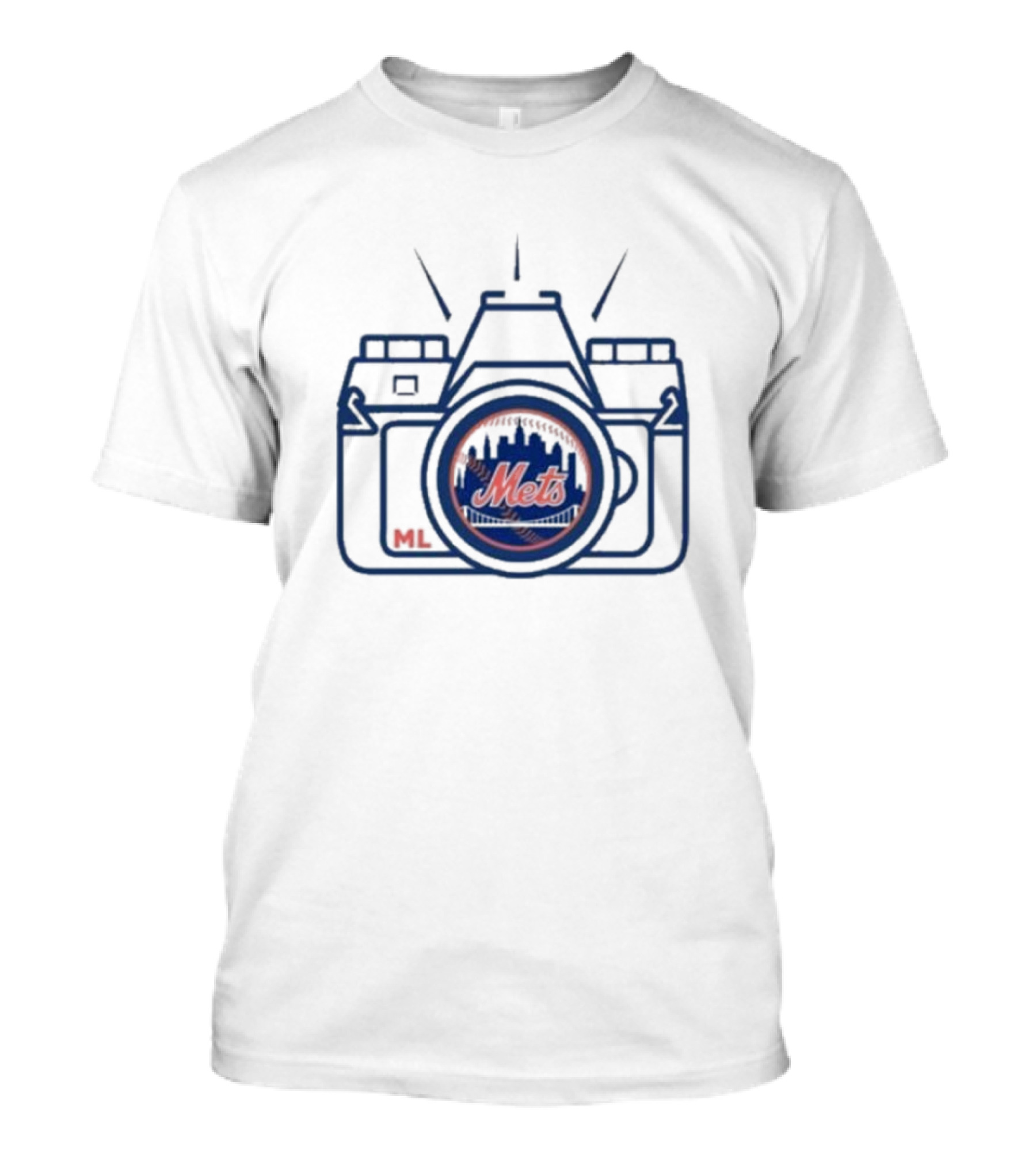 Mets Marc Levine ML Camera T-Shirt