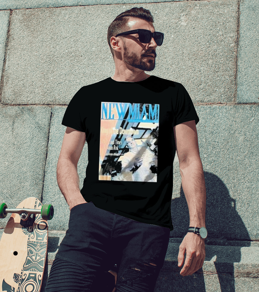 NEW MIAMI King Of The Downtown Life And Times Rok New York T-Shirt