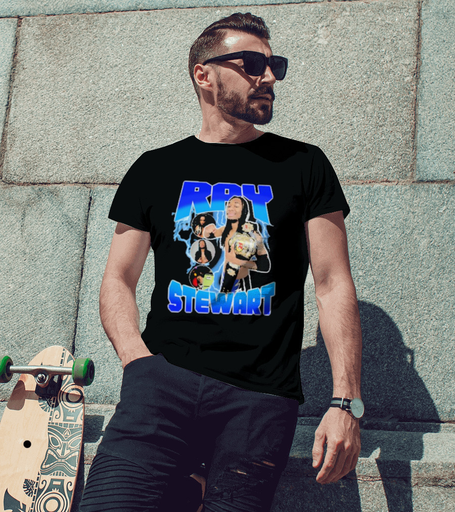 Ray Stewart Champion Rap Bootleg T-Shirt