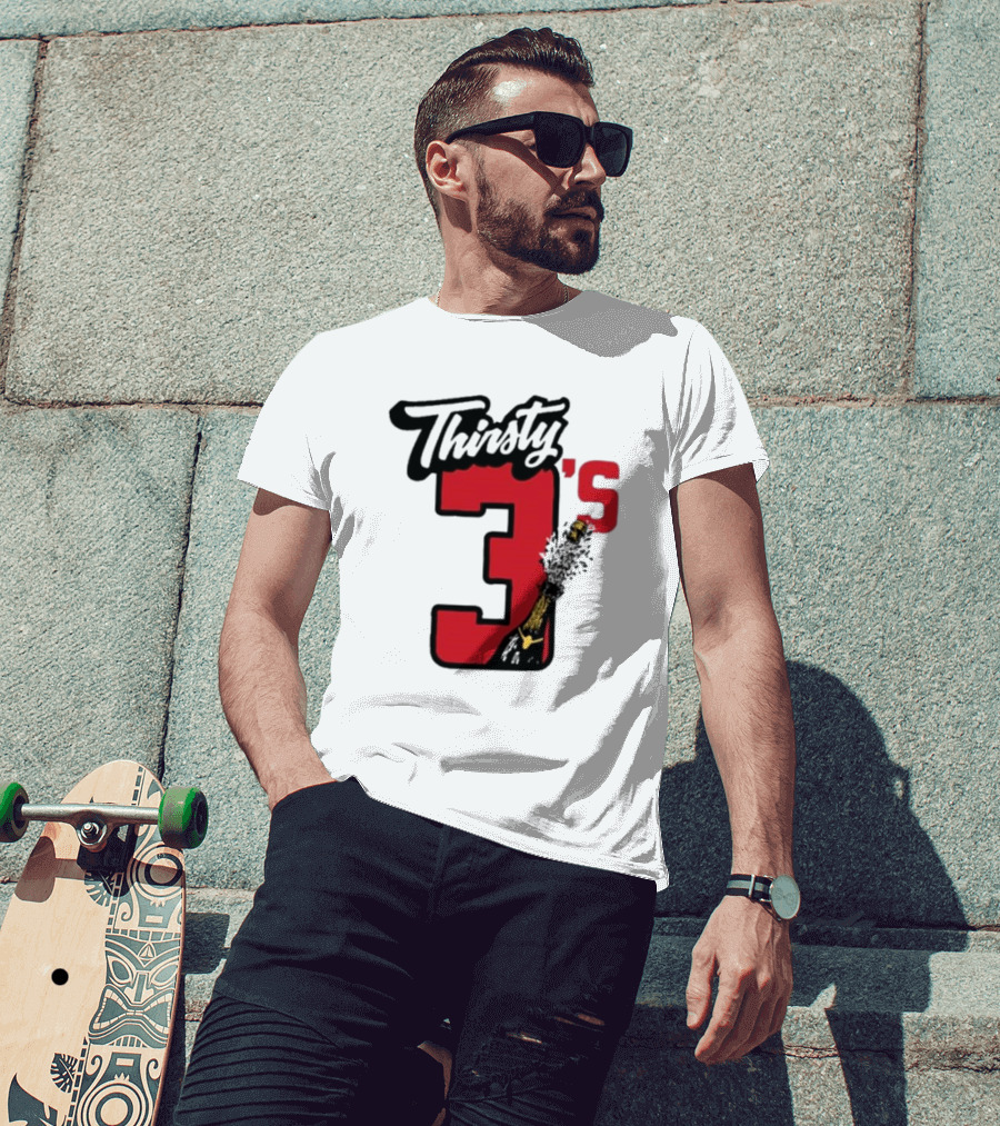 Thirsty 3's Champagne T-Shirt