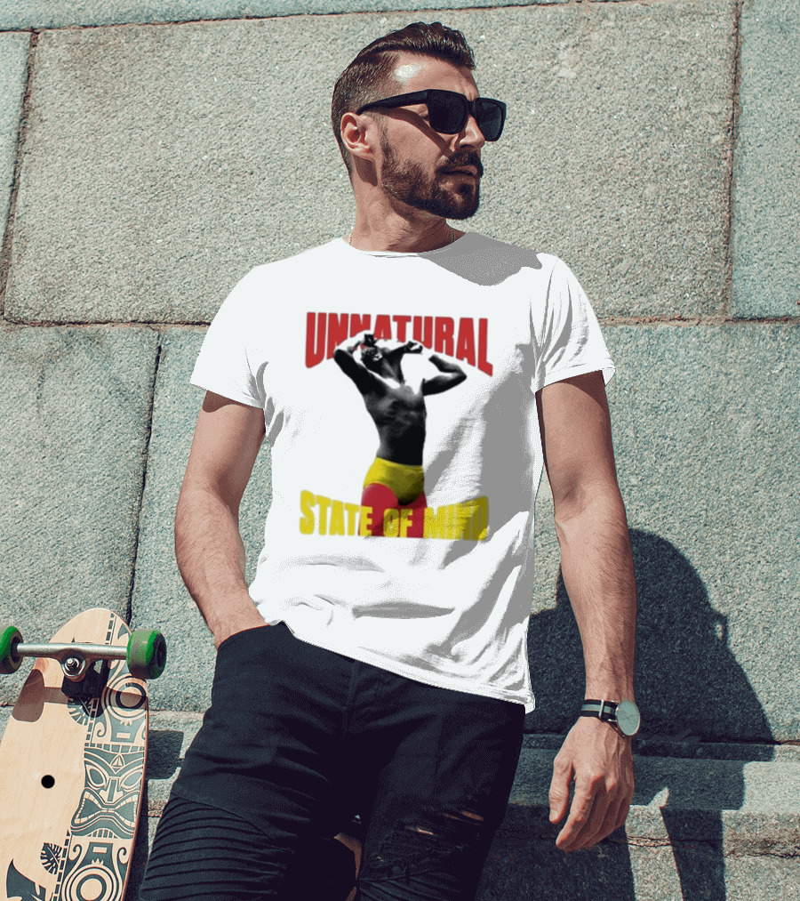 UNNATURAL STATE OF MIND Wrestling Champion T-Shirt