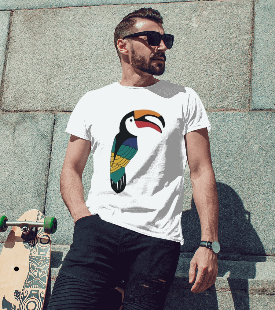 Dawes Oh Brother Colorful Toucan T-Shirt