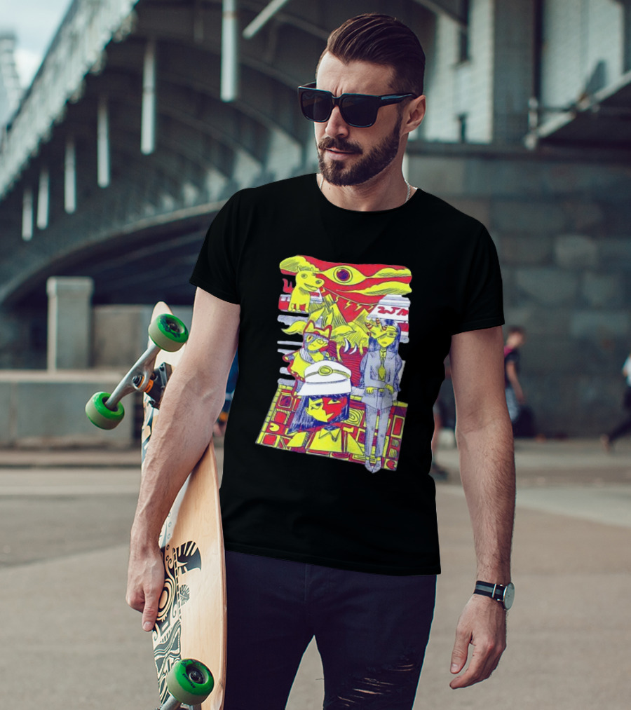 ENA Blood Hub Characters Gaming T-Shirt