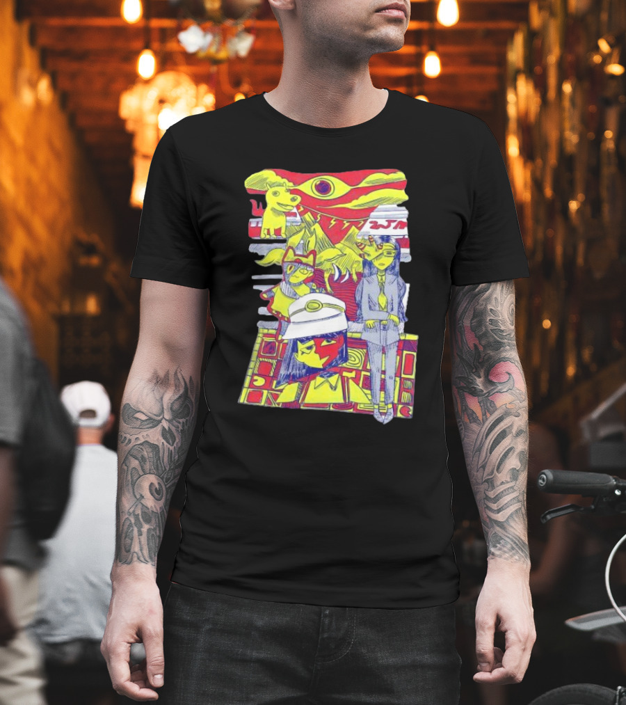 ENA Blood Hub Characters Gaming T-Shirt