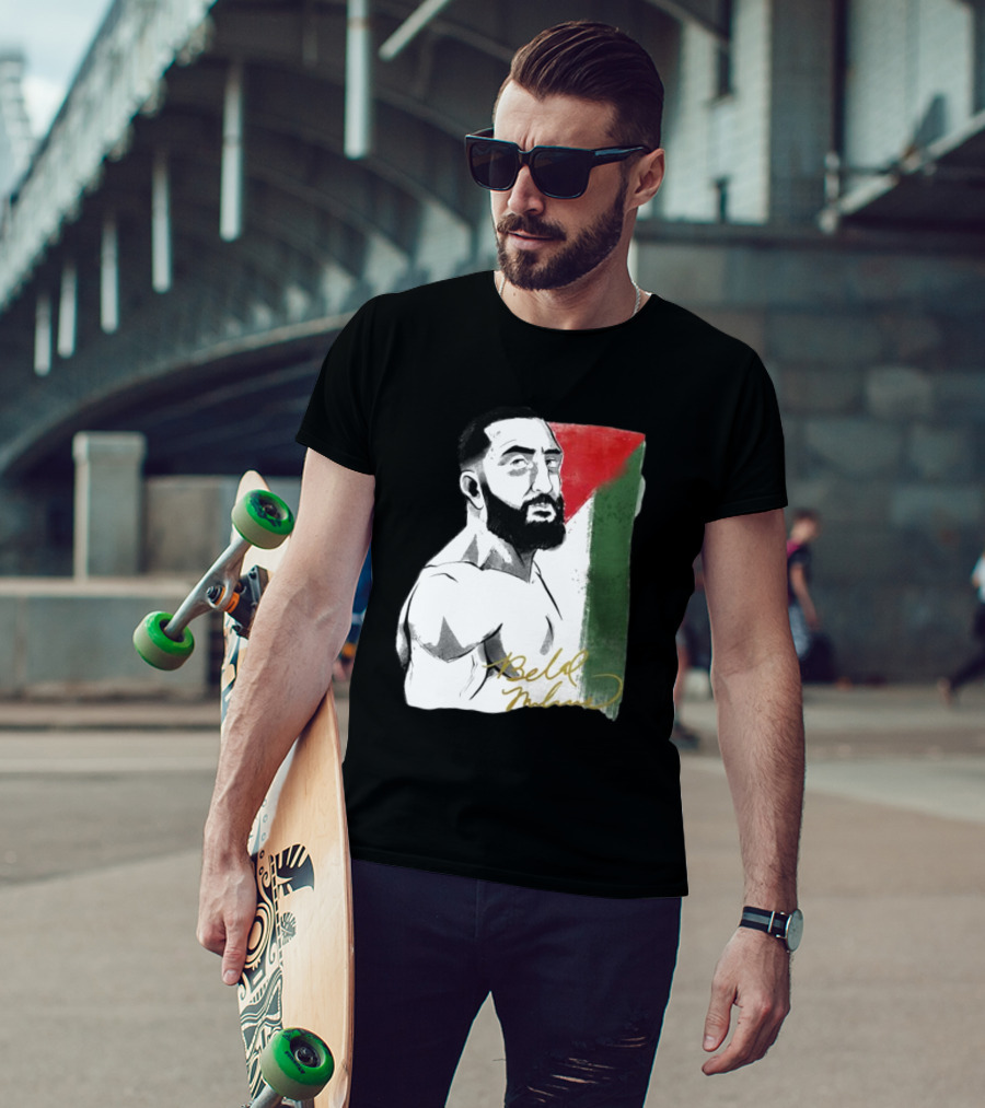 Remember The Name Belal Muhammad Palestinian Flag T-Shirt