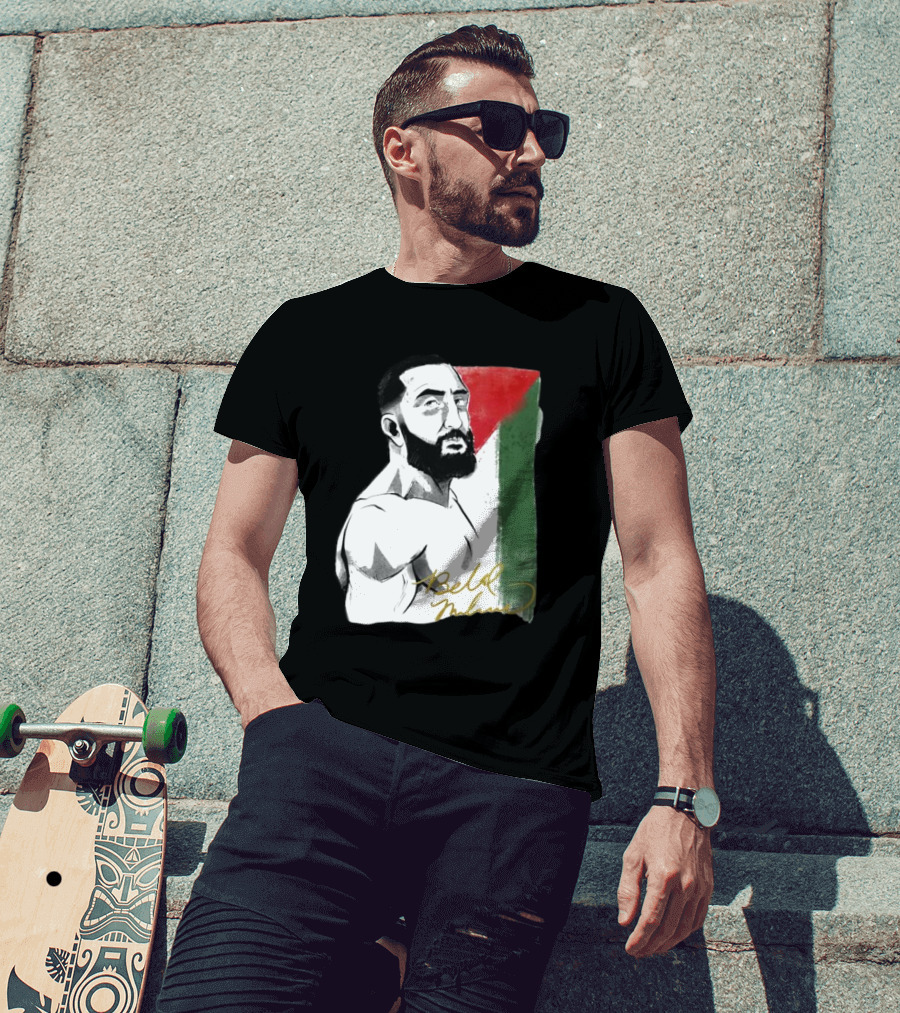 Remember The Name Belal Muhammad Palestinian Flag T-Shirt