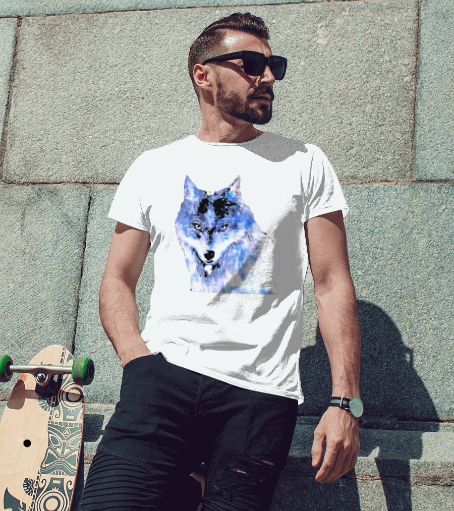 Kenshi Yonezu Torgal Blue Wolf T-Shirt