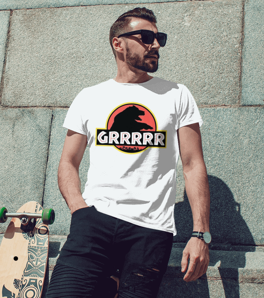 Swish Embassy Jurassic Bear Grrrr T-Shirt