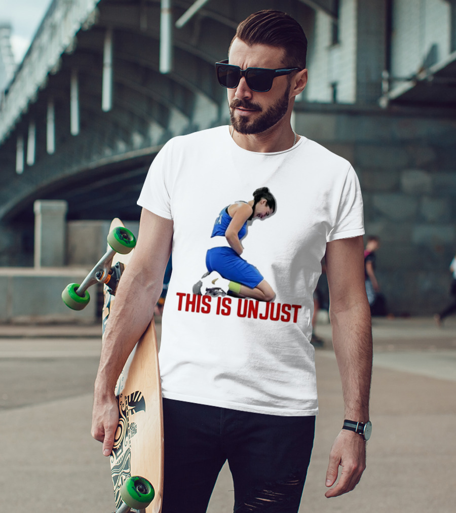 Kellie-Jay Keen Angela Carini This Is Unjust Athlete Kneeling T-Shirt