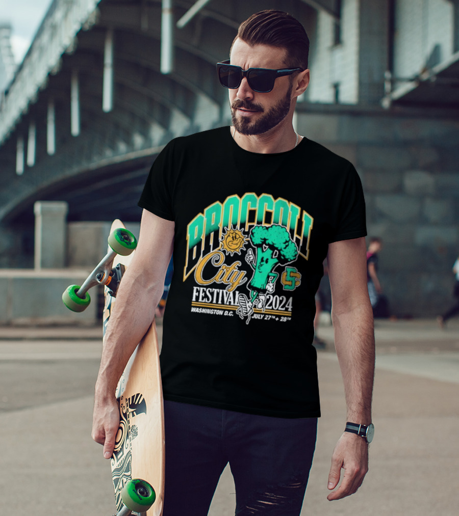 Broccoli City Festival Washington D.C. July 27-28 T-Shirt