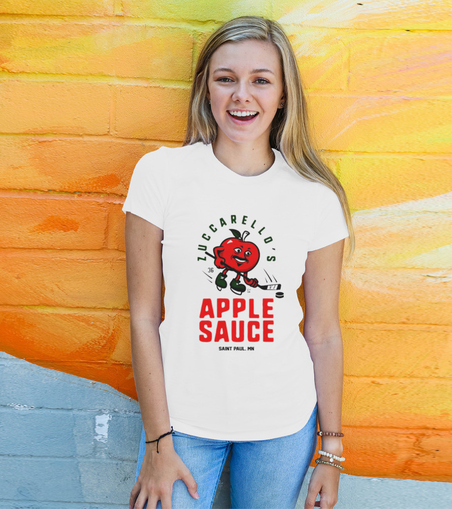 Zuccarello's Applesauce Hockey Saint Paul MN T-Shirt
