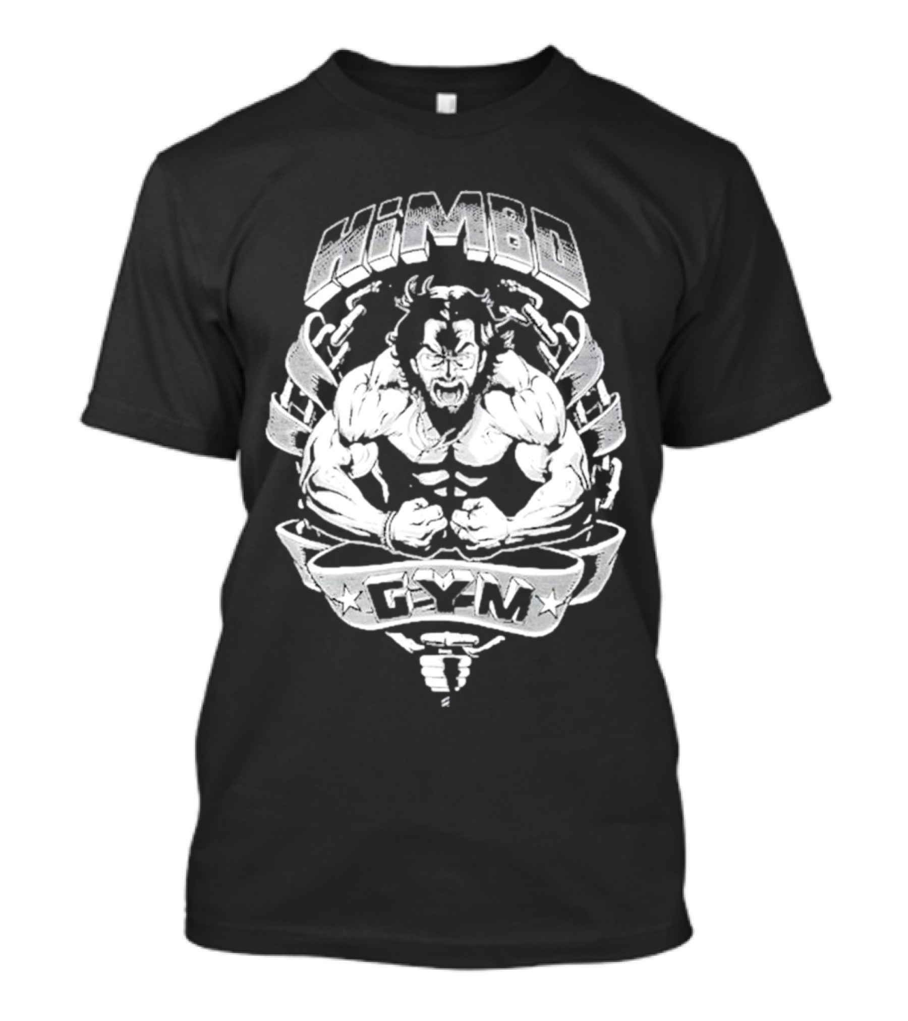Himbo Gym Fitness Strength Iconic Wolverine T-Shirt