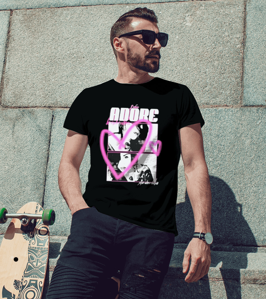 Adore Delano Vintage Photo Collage Xoxo T-Shirt