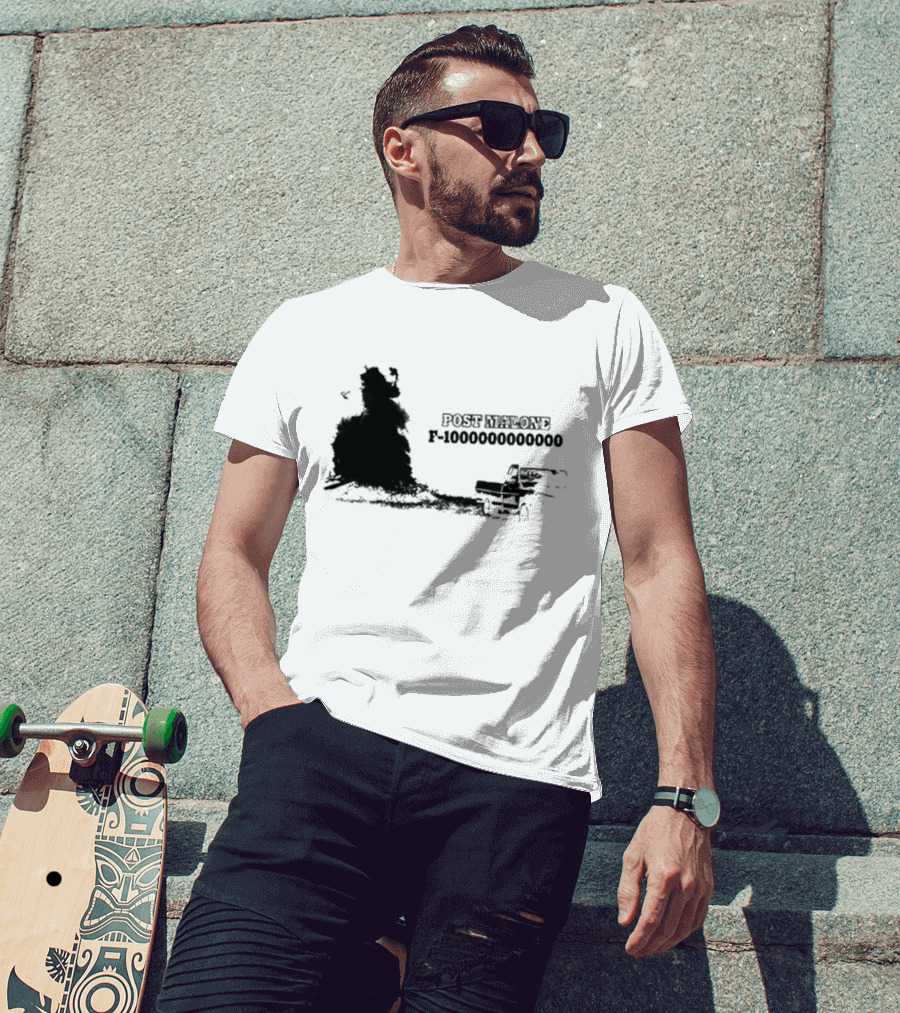 Post Malone F-1000000000000 Yellow Truck Scene T-Shirt
