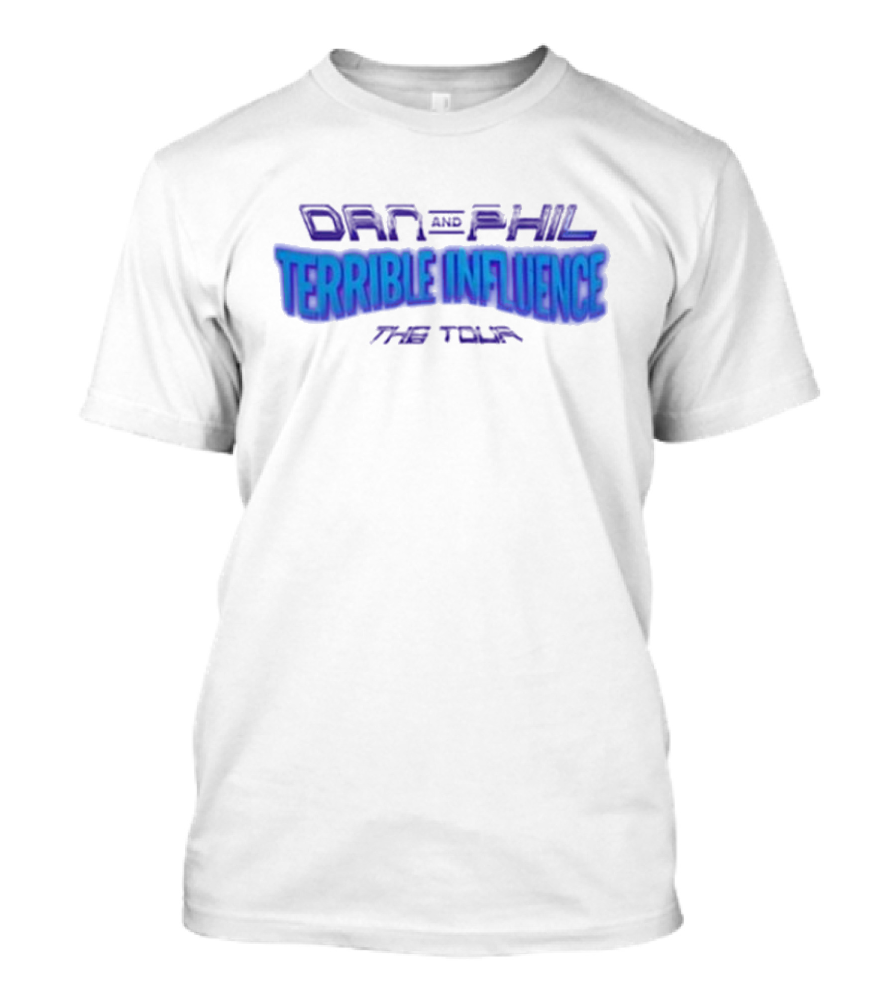 Dan And Phil Terrible Influence The Tour T-Shirt