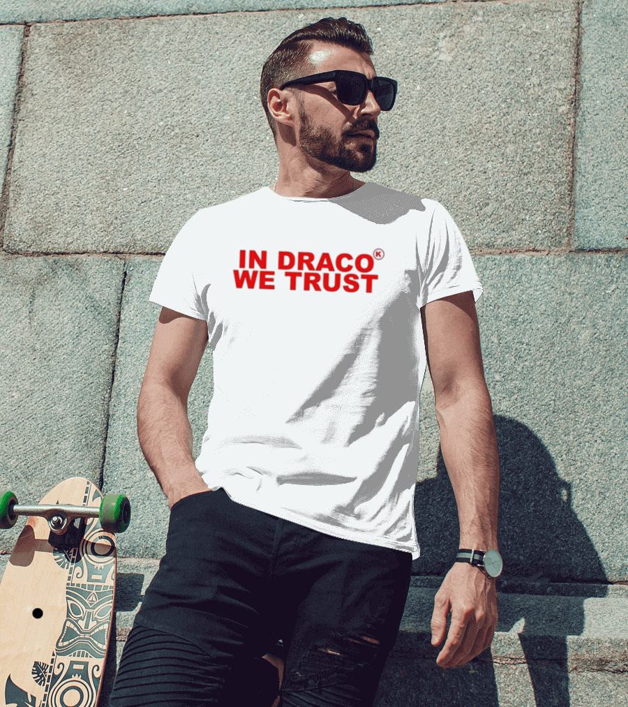 Kixkzgalore In Draco We Trust New Red T-Shirt