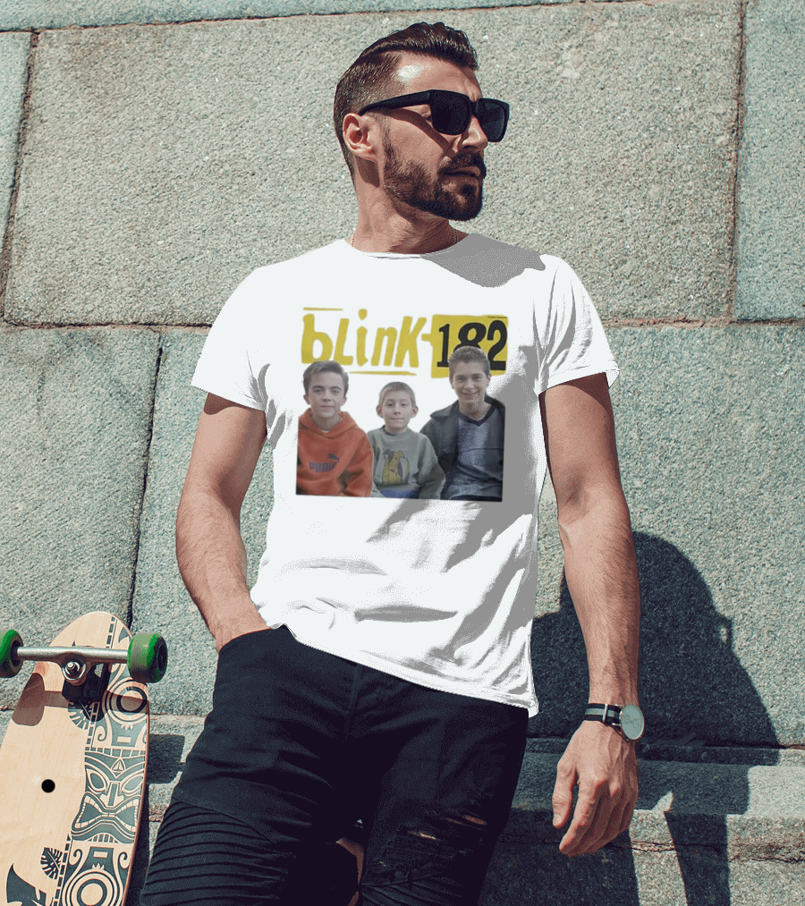 BLInK 182 Malcolm In The Middle Kids T-Shirt