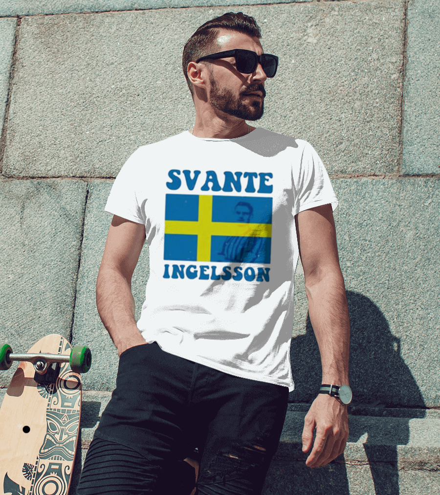 Svante Ingelsson Swedish Flag Sheffield Wednesday EFL T-Shirt