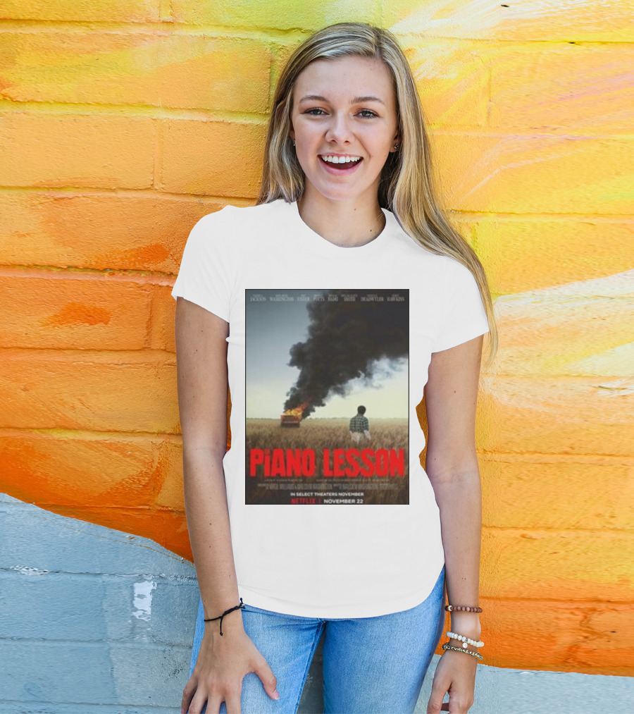 Piano Lesson Directed Malcolm Washington Starring Samuel L Jackson John David Washington Netflix November 22 T-Shirt