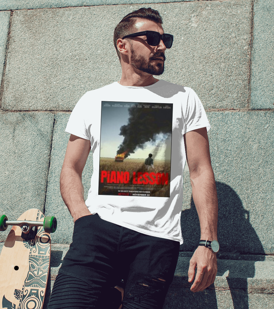 Piano Lesson Directed Malcolm Washington Starring Samuel L Jackson John David Washington Netflix November 22 T-Shirt
