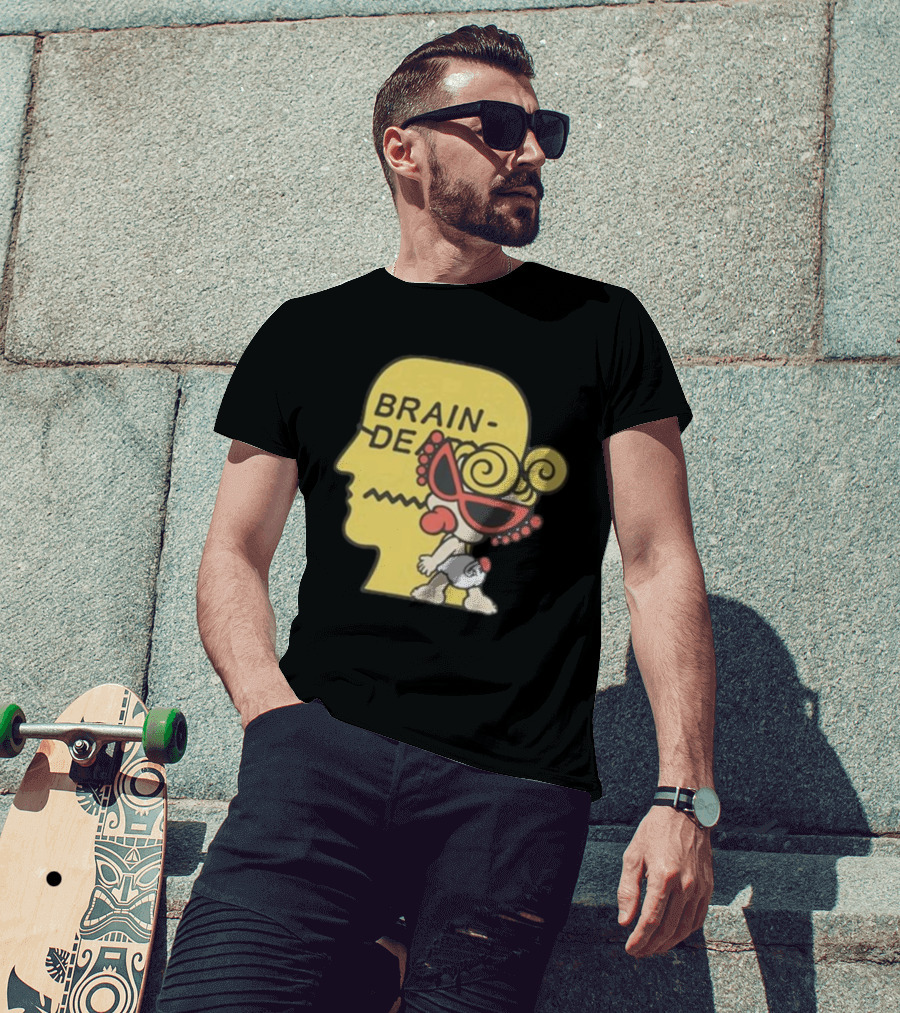 Brain Dead Hysteric Mini Collaboration Raglan Baseball T-Shirt