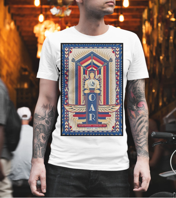 O.A.R. Jacobs Pavilion Cleveland OH August 25 T-Shirt O.A.R. Jacobs Pavilion Cleveland OH August 25 T-Shirt