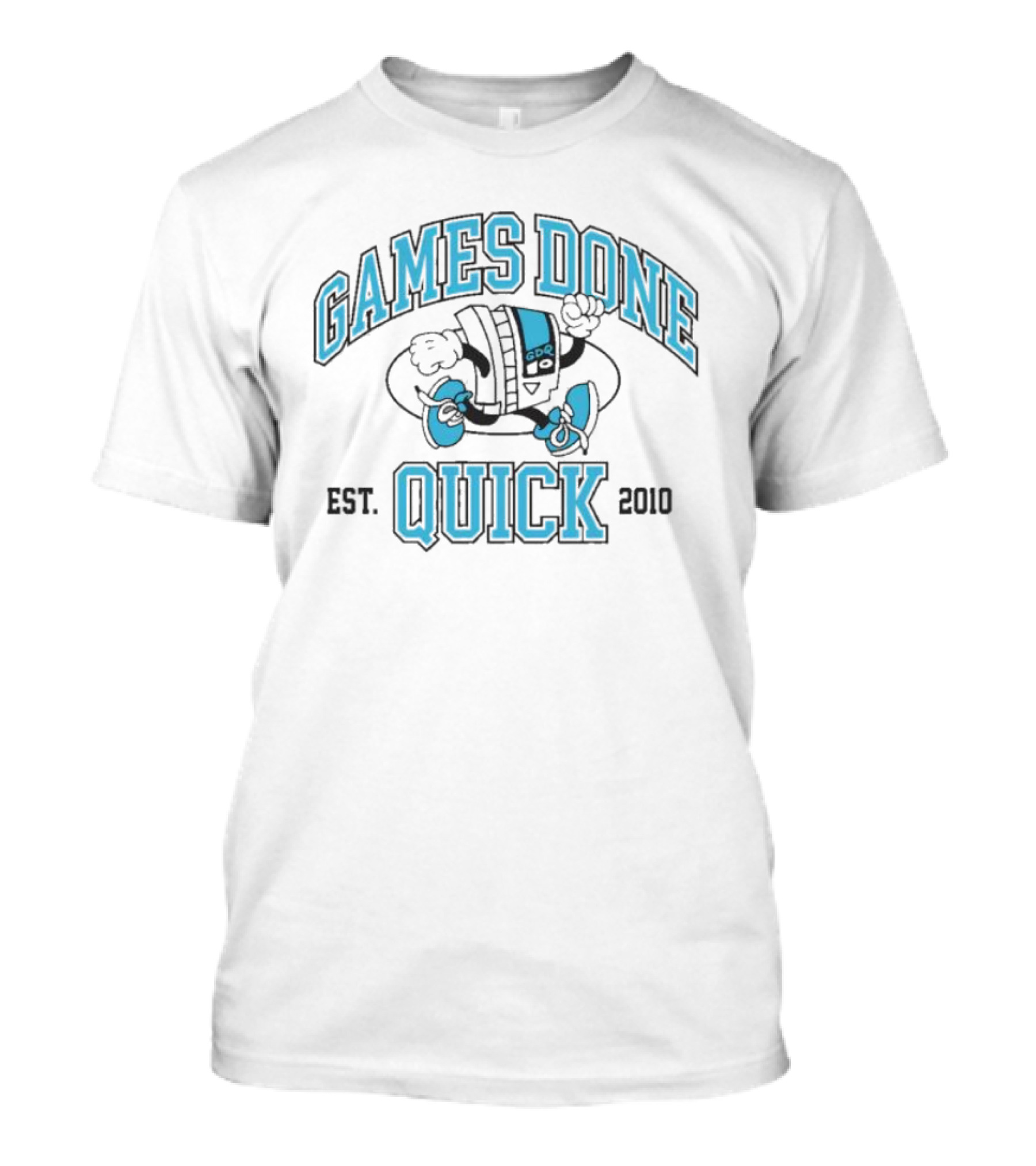 Games Done Quick Marathon Runner GDQ Est 2010 T-Shirt