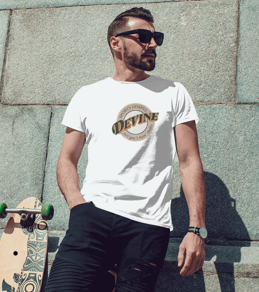 Devine Sports Gospel Just Guy’s Bein Dudes Don’t Fear The Heater T-Shirt