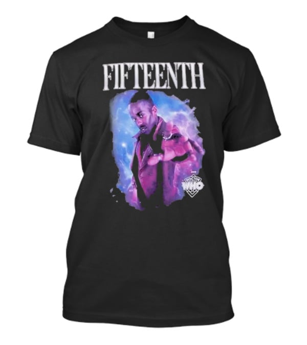 Fifteenth Doctor Who Portrait In Cosmic Energy Background T-Shirt