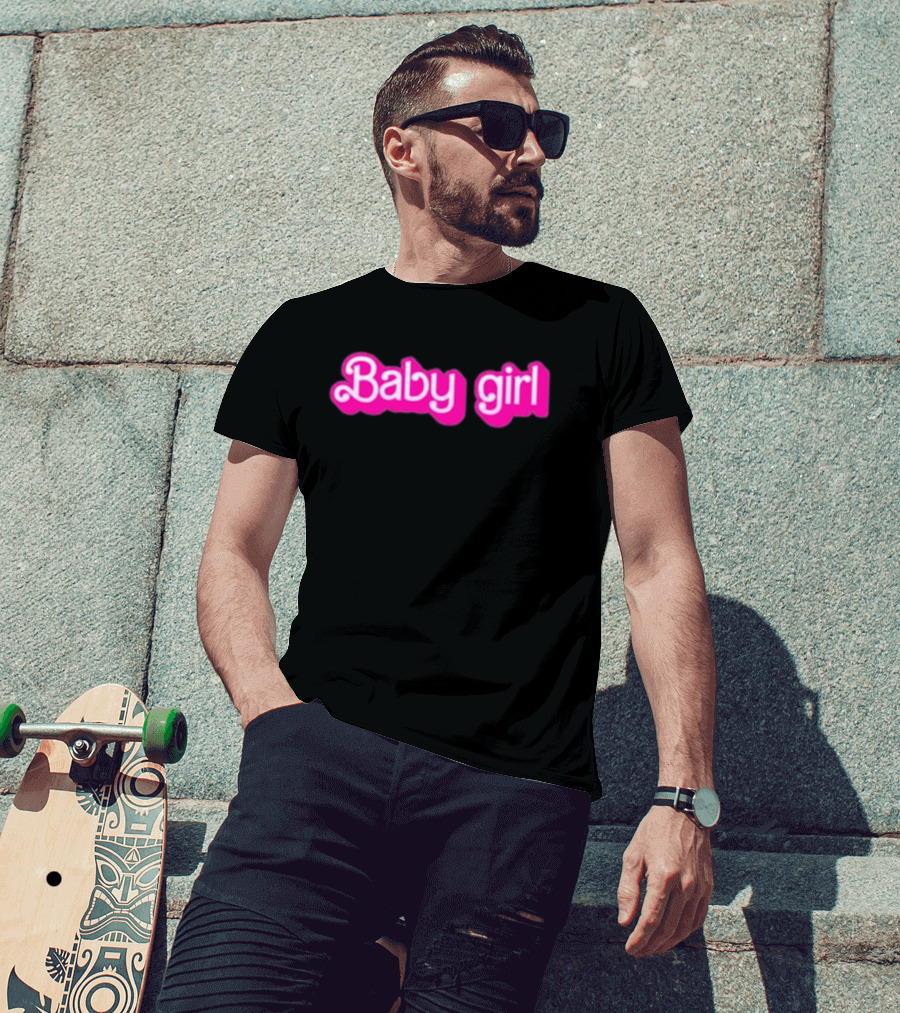 Ben Starr Baby Girl Barbie Style Branding T-Shirt
