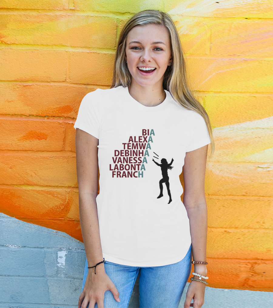 Bia Alexa Temwa Debinha Vaness Labonta Franch Volleyball Player T-Shirt