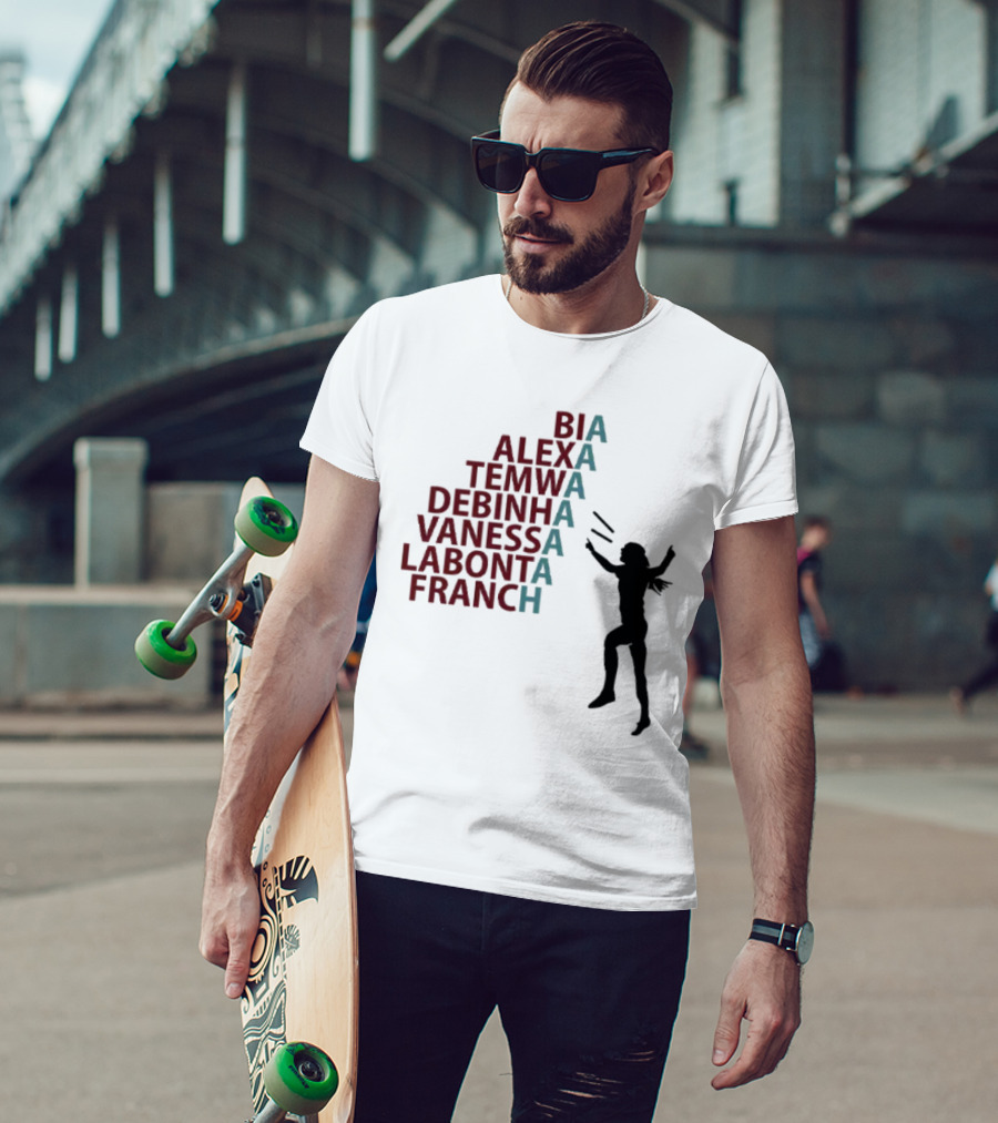 Bia Alexa Temwa Debinha Vaness Labonta Franch Volleyball Player T-Shirt