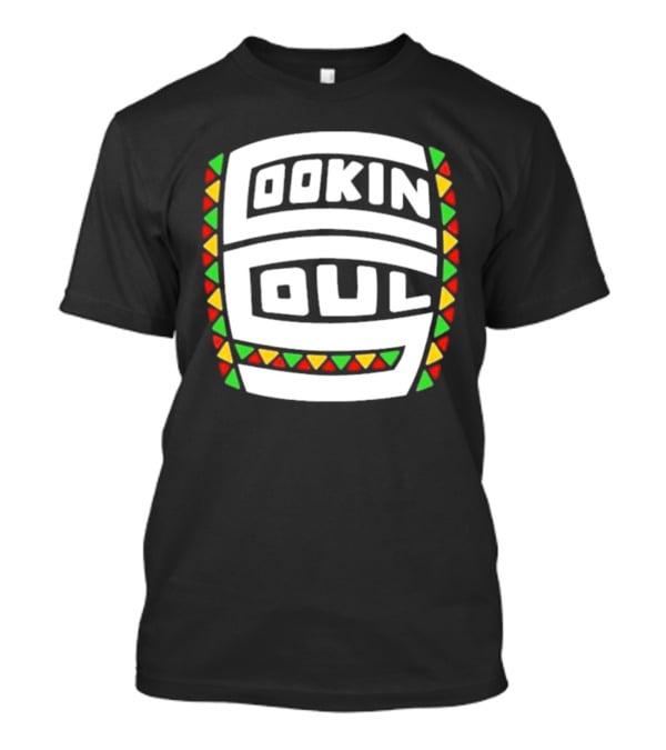 Cookin Soul Logo African Pattern Colors T-Shirt