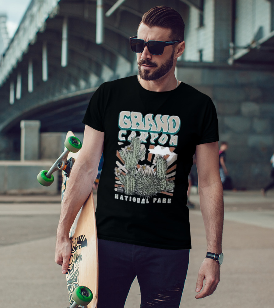 Grand Canyon National Park Cactus T-Shirt