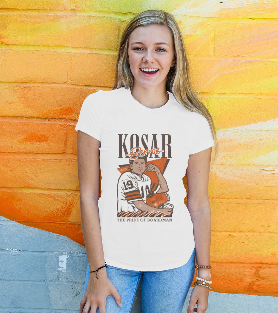 Kosar Bernie The Pride Of Boardman Football T-Shirt
