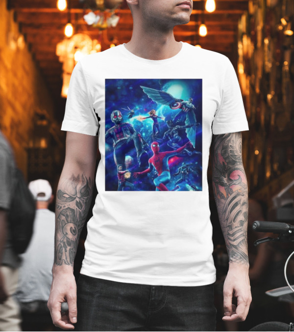 Avengers 5 Filming to Begin in 2025 with Spider-Man and Marvel Superheroes T-Shirt Avengers 5 Filming to Begin in 2025 with Spider-Man and Marvel Superheroes T-Shirt