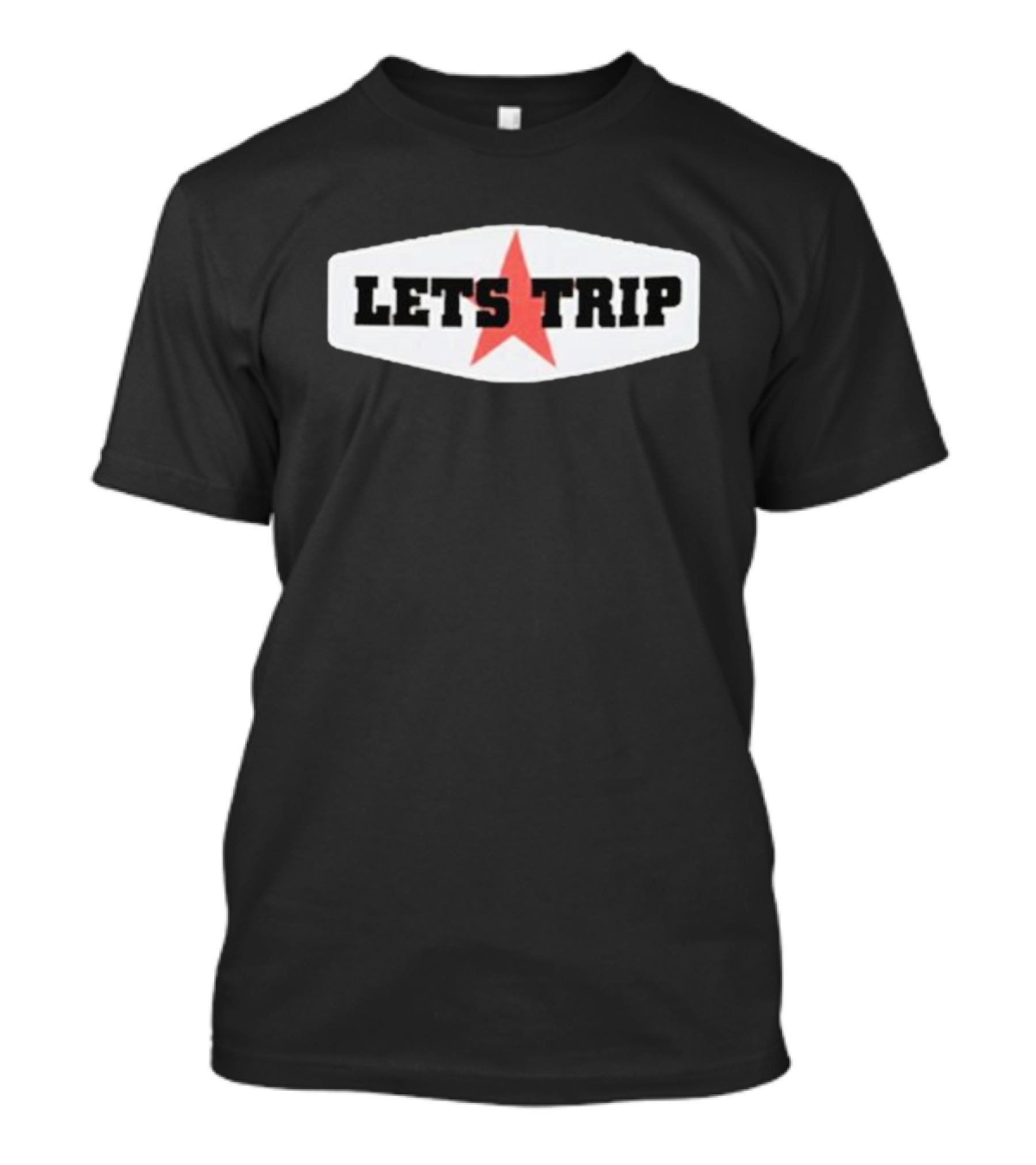 LETS TRIP Red Star T-Shirt