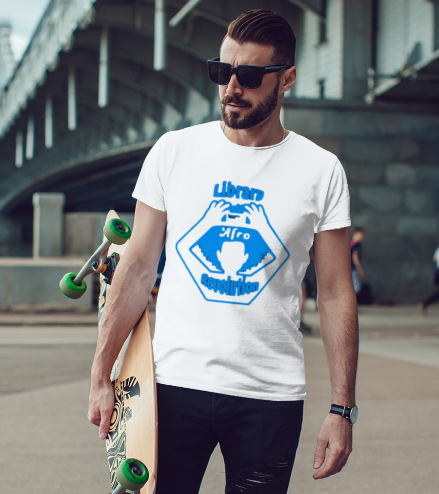 Library Afro Revolution Mychal T-Shirt